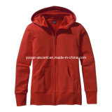 Spring/Autumn Women's Outdoor Windproof Hoody Fleece Jacket (pH-J01)