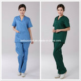 Ly New Design Cotton Nurse Scurb Uniforms (LY-MU003)