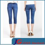 Girl Denim Half -Long Jeans Laides Jeans (JC1301)