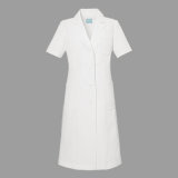 100% Cotton or 35% Cotton 65% Polyester White Lab Coat Women's Medical Lab Coat