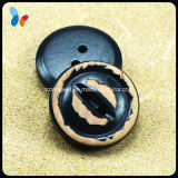 New Style 20mm Nature Black Wood 2 Holes Button