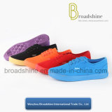 Hot Sell Ten Colors Canvas Shoes with Vulcanized Sole