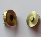 Eco-Friendly Gold Plating Strong Magnetic Buttons for Handbags