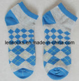 OEM Custom Mercerized Cotton Thin Man Boat Socks