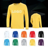 Custom T Shirt with Long Sleeve in Various Colors, Sizes, Materials and Designs
