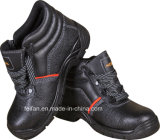 Grain Leather Safety Shoe/Air Mesh Lining Safety Shoe