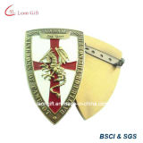Shield Design Suit Metal Custom Pin Badge