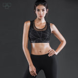 2017 Hot Sale New Design Wholesale Sports Mesh Bra Gym Bra with Mesh for Women