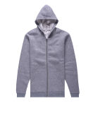 Adult Fitted Blank Zipper Hooded Sweatshirt-- (SW--379)