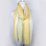 Newly Developed Worsted Cashmere Jacquard Dipped Dyeing Scarf