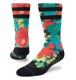Red Flower Patten Design Elite Socks Men Dress Socks Ankle Anti-Slip Scoks