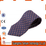 Handmade Mens Skinny Custom Pattern Woven Linen Necktie