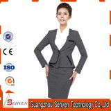 Ladies Long Sleeve Blazer and Skirt Set Women Business Suits
