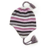 Fashion Laides Knit Earflap Hat, Winter Hat