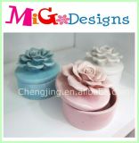 New Design Supplies Ceramic Flower Jewelry Boxes
