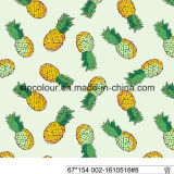 Pineapple Printing Knitted Fabric 80%Polyamide 20%Elastane Fabric