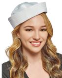 White Sailor Hat Adult Costume Accessory, Dress up Party Hats