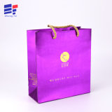 Hot Stamping Embossing Paper Cosmetic Bag for Packaging Mask