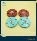 Painting Shiny Colorful Press Button with Metal for Garment