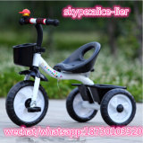 Simple Style Plastic and Metal Ride on Trick Kid Tricycle