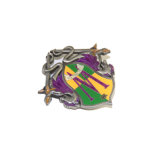 Factory Colorful Custom Logo Cheap Glitter Metal Pin Badge