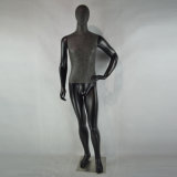Matte Black Us Market Male Mannequin for Men Suits