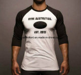 Men's Cotton Spandex Body Fit Long Sleeve Gym T Shirt