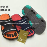 Men Casual Summer Beach Slipper Rubber Slipper Sandal Shoes (HX16-58)