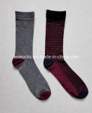 2016 Stripe Design Custom Cotton Men Socks