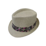 Custom Girls Mini Fedora Hat Straw Hat