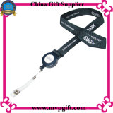 2017 Polyester Lanyard with Badge Reel for Company/School