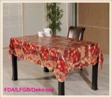 Printed PVC Tablecloths / Vinyl Oilcloth in Roll