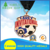 Custom Metal Medal with Football Invitational as Sports Souvenir