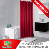Hot Sale Supper Market Supply 100%Polyester Shower Curtain, Plain Shower Curtain, Stripe Shower Curtain, Bathroom Curtain, Waterproof Curtain