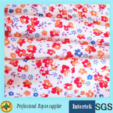Factory Supply Printed Rayon Fabric for Women Clothing
