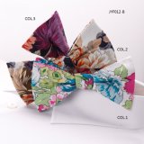 High Fashion Dry-Cleaned Only Printing Floral Bow Tie