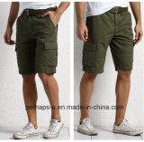Fashion Mens Army Green Cotton Cargo Pants