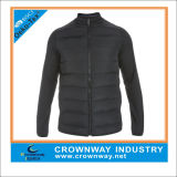 Mens Winter Padded Quilted Jacket with Matte Nylon Fabric