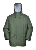 Factory Sales PVC/PU/Tc Fishing Rainjacket, Waterproof Raincoat