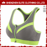 Wholesale Cheap Quick Dry Mesh Sports Bra Zip in Front