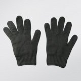 Black Polyester Metal Mesh Anti-Cut Protective Glove-2354