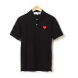 Lovely Heart Embroidery Cotton Shirt From China