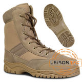Tactical Desert Boots of Waterproof Nylon and Cowhide Leather