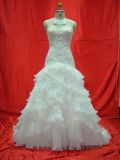 Lace Beaded Real Sample Bridal Wedding Dresses Rwd003