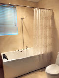 Bubble PEVA Shower Curtain for Bathroom