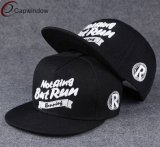 Flat Brim Snapback Hat with Custom Embroidery Design