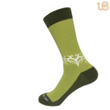 Men's High Quality Green Color Dress Socks