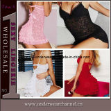 Sexy Women Lace Baby Doll Lingerie Underwear Night Wear (T2210)