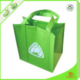 Promotional Logo Printed Shopping Non Woven Bag with Strong Handle