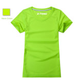Yellow Women's T-Shirt in Bicool Material